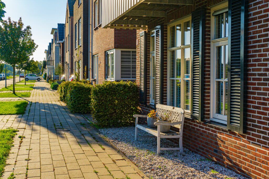 huis in een rustige plek in nederland