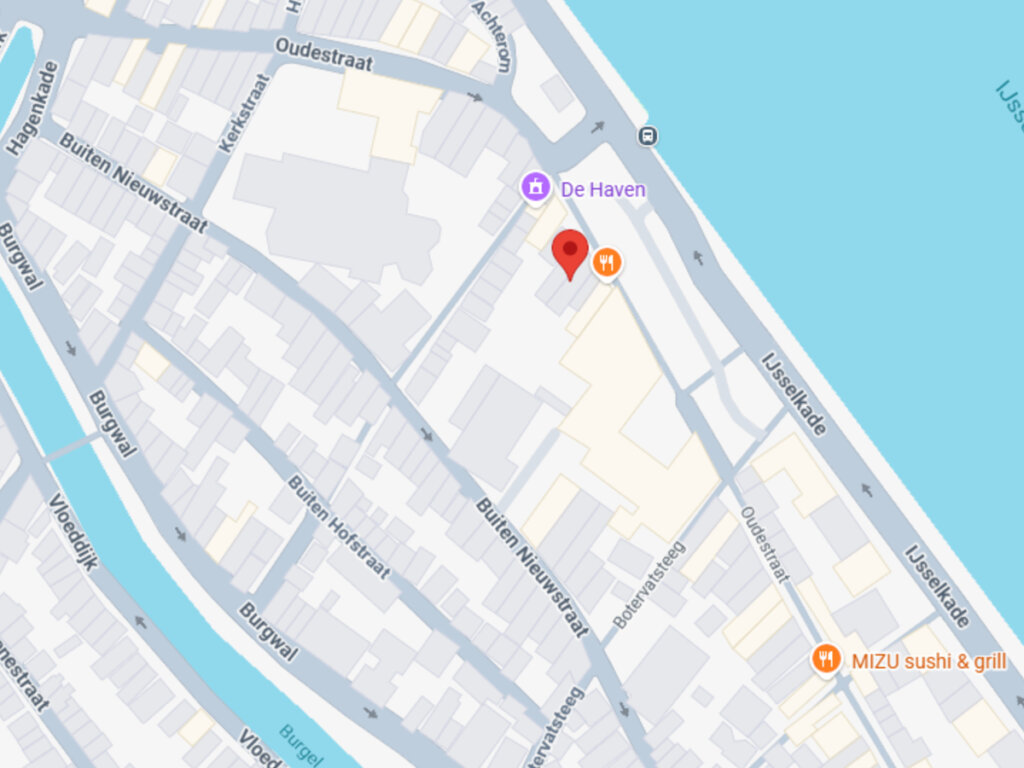 Locatie van het kantoor van Mevrouw Vastgoed